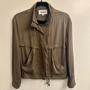 BB Dakota Women's Utility Jacket in Olive Green Sz XS